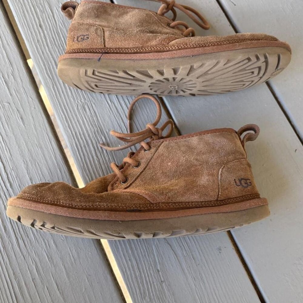 UGG brown suede ankle boots